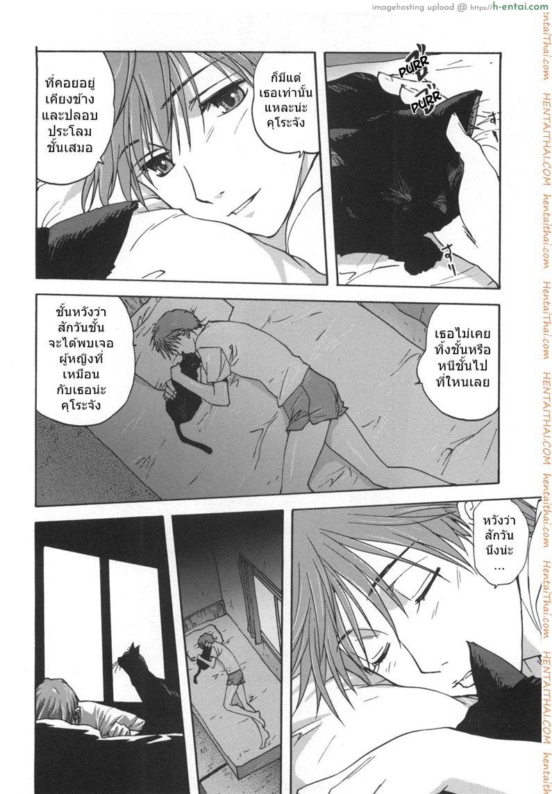 โดจิน เป็นชั้นได้ซิน่ะ [Mitarashi kousei] Black Cat Crossing แปลไทย 3