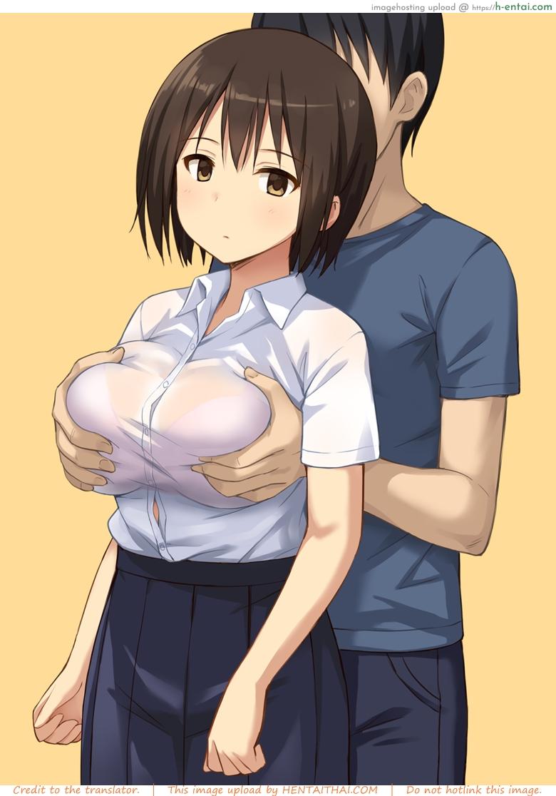 โดจิน สะกดจิต คิดปล้ำเพื่อน [Hiyori Hamster] Fukujuu no Noroi de Classmate o Onaho-ka Suru Hanashi | The Story of Turning Your Classmate into an Onahole through a Curse of Obedience แปลไทย 1