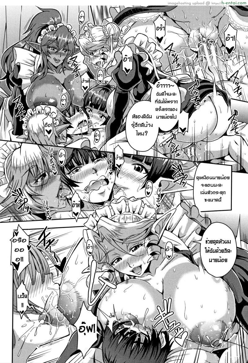 เรื่องราวฮาเร็มเอลฟ์ 4 - เมดรับใช้ - แผ่น 18